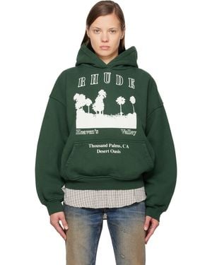 Rhude 'Thousand Palms' Hoodie - Green