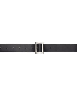 Rick Owens Porterville Stooges Belt - Black