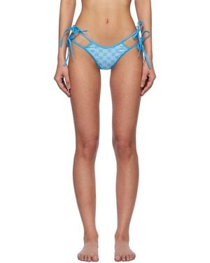 MISBHV Swim Coquette Bikini Bottom - Blue