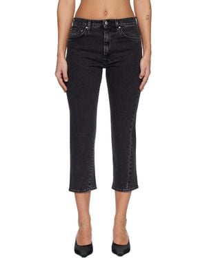 TOTEME Twisted Seam Denim Jeans - Black