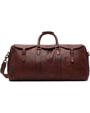 Polo Ralph Lauren Tan Heritage Leather Duffle Bag - Brown