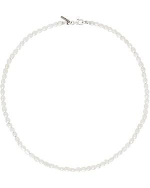 Emanuele Bicocchi Baroque Pearl Necklace - White