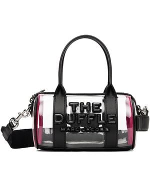 Marc Jacobs 'the Clear Mini' Duffle Bag - Black