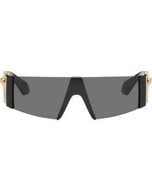Versace Edge Mask Sunglasses - Grey