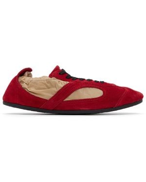 Proenza Schouler Soft Track Trainers - Red