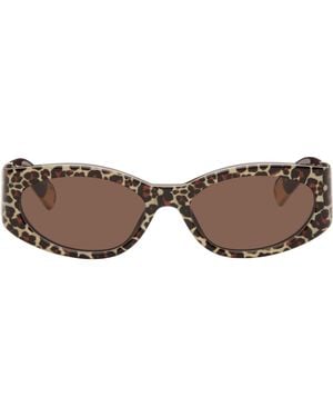 Jacquemus 'The Ovalo' Sunglasses - Black