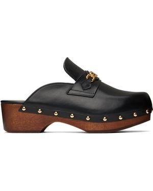 Tom Ford ブラック Whitney ナチュラルレザー クロッグ