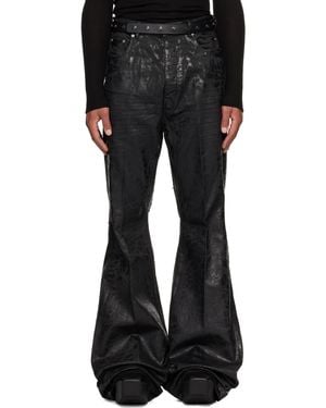 Rick Owens Concordians Bolans Jeans - Black