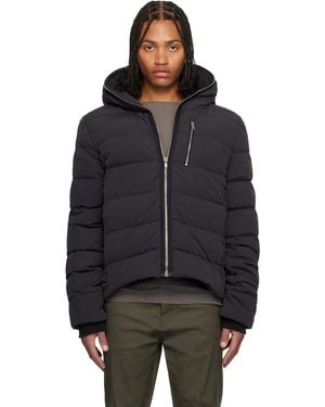 Rick Owens Concordians Quilted Down Jacket - Black