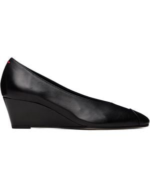 Aeyde Calea Cap Heels - Black