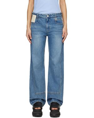 WOOYOUNGMI Straight-Leg Jeans - Blue
