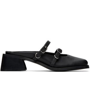 Justine Clenquet Andie Mules - Black