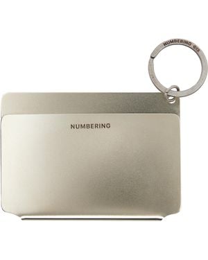 NUMBERING #1010 Keychain - Natural
