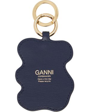 Ganni Puppy Keychain in Brown | Lyst UK