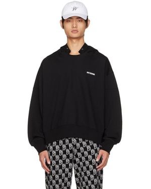 WE11DONE フーディー メンズ we11done ブラック パデッド フーディ ブラック | Lyst