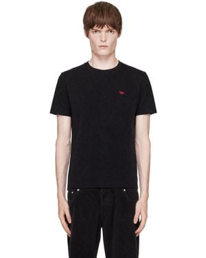 Maison Kitsuné Profile Fox Comfort T-Shirt - Black