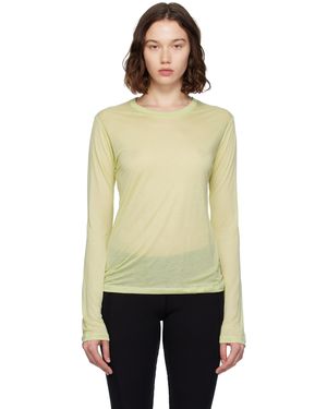 Baserange T-Shirt À Manches Longues Vert - Noir
