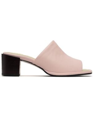 BY FAR Francisco Heeled Sandals - Black