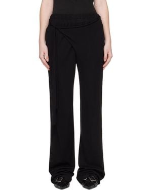 OTTOLINGER Knit Sweat Lounge Trousers - Black