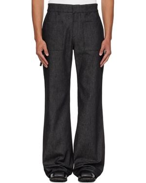 Courreges ブラック 2-Pocket ジーンズ
