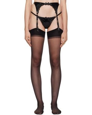 Agent Provocateur Zarya Garter Belt - Black