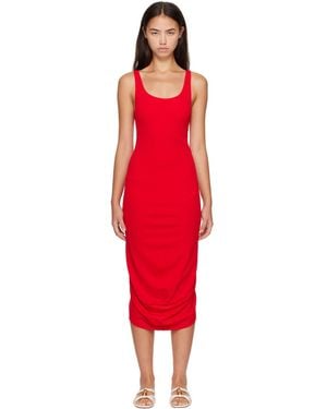 Jacquemus Robe Midi Regata Rouge