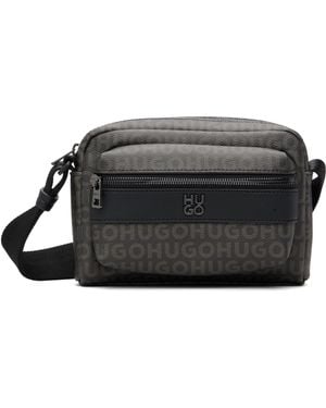 HUGO Logo Hardware Bag - Black