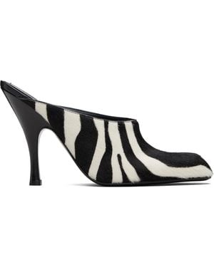 KHAITE Colt Mule Heels - Black