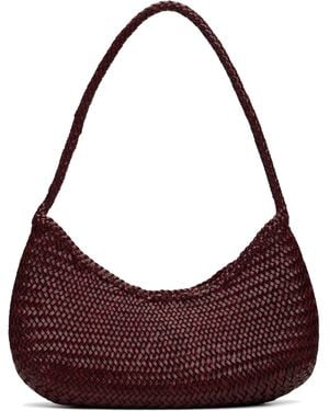 Dragon Diffusion Burgundy Nova Luna Shoulder Bag - Purple