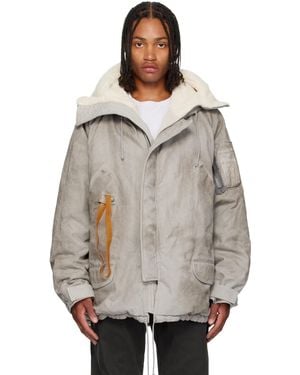 ALEXANDER DIGENOVA N3B Rubber Band Jacket - Grey