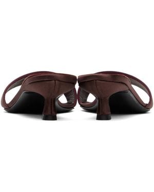 【関税込み】Loulou de Saison バーガンディ Elys ミュール Loulou de Saison Mule shoes for Women | Online Sale up to 50