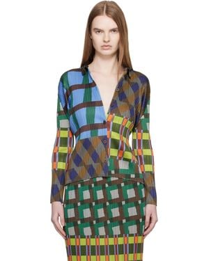 Pleats Please Issey Miyake Harmony Blouse - Blue
