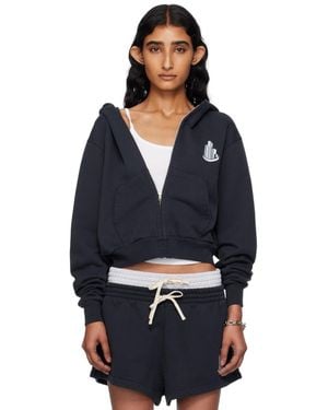 Abra Ssense Exclusive Building Hoodie - Blue