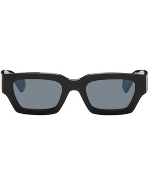 Jil Sander Oliver Peoples Rectangular 'Edition 6' Sunglasses - Black