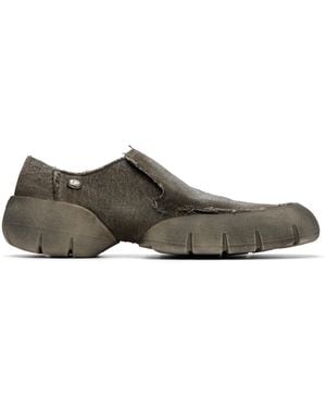 DIESEL グレー D-Mathieu Sc スニーカー - ブラック
