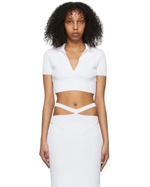 Anna October Ssense Exclusive Sicily Polo - White