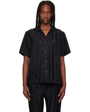 Needles Italian Collar Shirt - Black