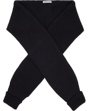 YMC Écharpe De Style Manche Noire