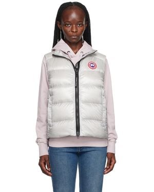 Canada Goose Grey Cypress Down Vest - Black