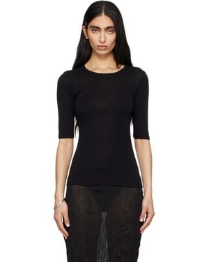 Flore Flore Anna T-Shirt - Black