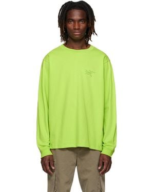 Arc'teryx Kragg Cotton Ls T-Shirt - Green