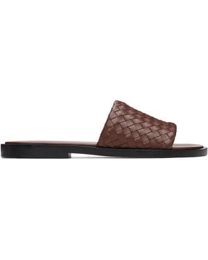 Bottega Veneta Elio Sandals - Brown