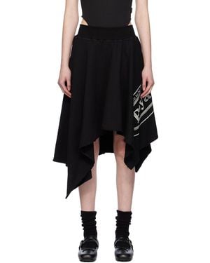 OPEN YY Ssense Exclusive Midi Skirt - Black