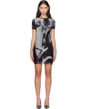 Jean Paul Gaultier 'The Smoking Short' Minidress - Black