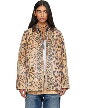 R13 Relaxed Chore Jacket - Brown