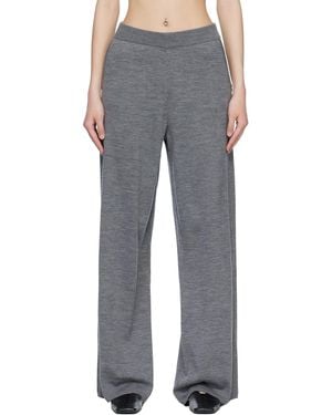 Anine Bing Adley Lounge Trousers - Black