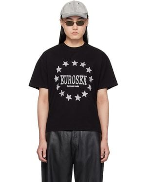 Carne Bollente Ssense Exclusive Printed T-Shirt - Black