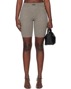 Fear Of God Holiday Waffle Biker Shorts - Natural