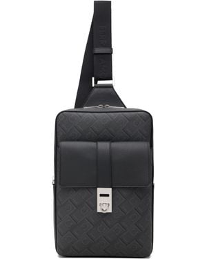 Ferragamo Sling Messenger Bag - Black