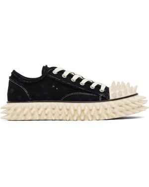 Doublet Spiky Canvas Sneakers - Black